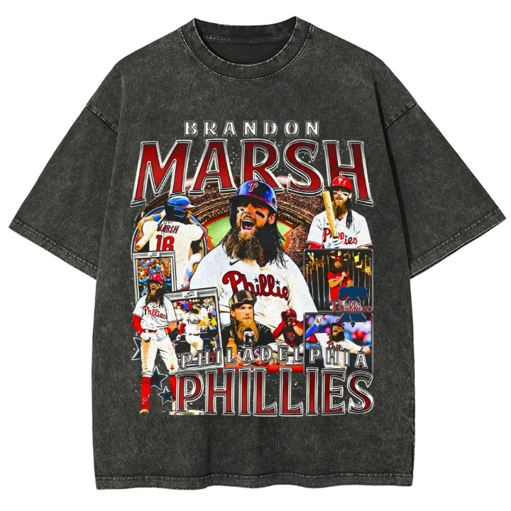 Brandon Marsh TEE Style001 Hoodie, Sweatshirt | CoreVibeTees.com (Image 3)