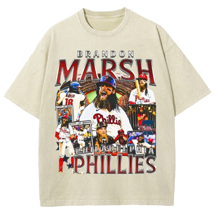 Brandon Marsh TEE Style001 Hoodie, Sweatshirt | CoreVibeTees.com (Image 4)