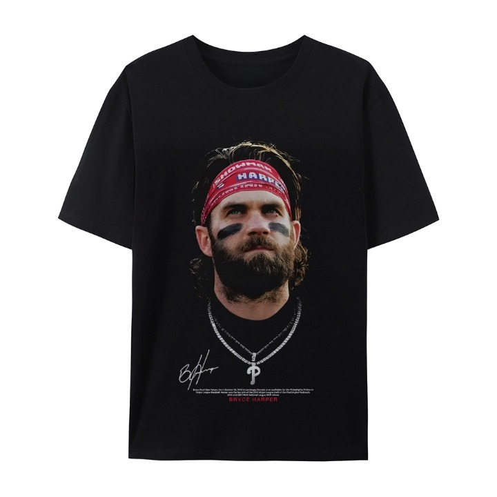 Bryce Harper TEE Style003 Hoodie, Sweatshirt | CoreVibeTees.com (Image 1)