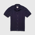 Brent Rib Knit Sweater Shirt - Navy Blazer Hoodie, Sweatshirt | CoreVibeTees.com (Image 1)