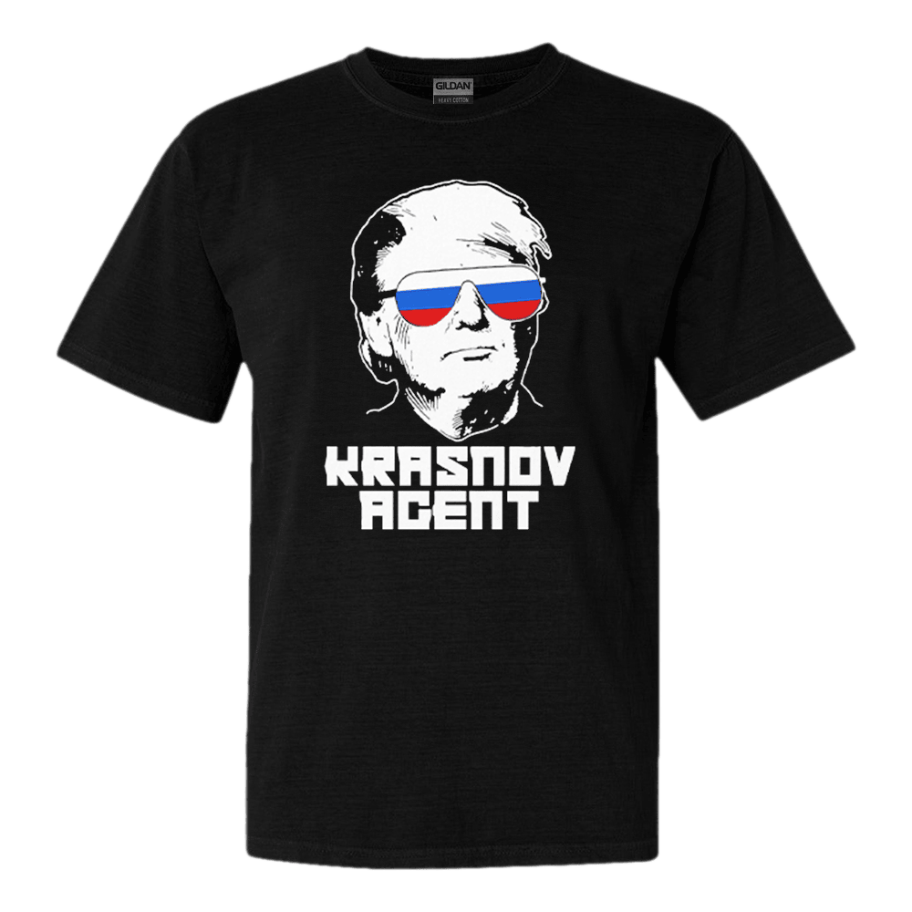 Agent Krasnov Trump T-Shirt Political Shirt Gifts For Him Her Christmas Gift for Him Hoodie, Sweatshirt | CoreVibeTees.com