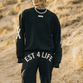 MGK Merch Est 4 Life Wide-Leg Sweatshirt And Sweatpant Sets Machine Gun Kelly Merchandise T-Shirts, Hoodie | CoreVibeTees.com