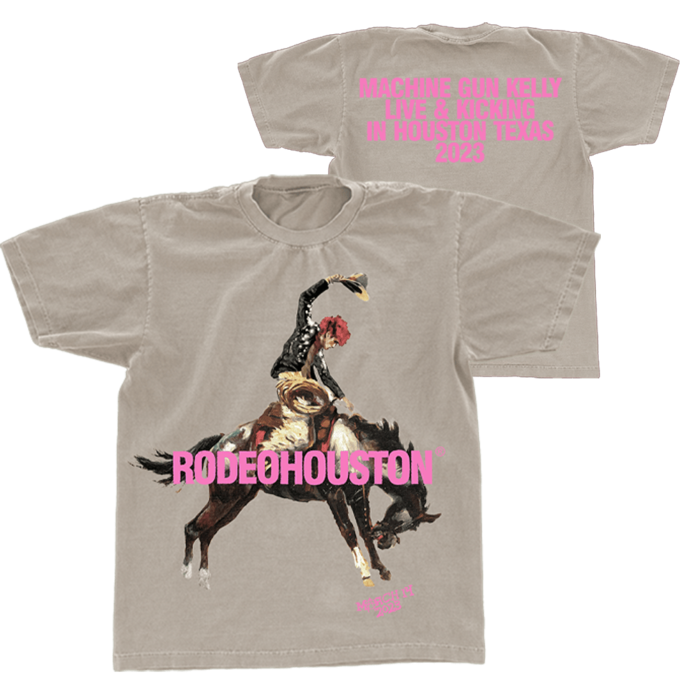 MGK Merch Cowboy Rodeohouston T-Shirt Machine Gun Kelly Merch Great Father's Day Presents Hoodie, Sweatshirt