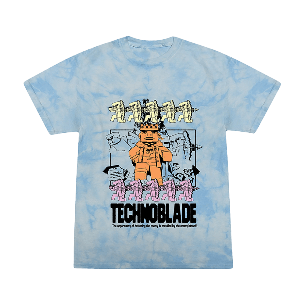 Technoblade Merch TB Neeerds Tie Dye T-Shirt Mother's Day Presents Ideas 2025 Hoodie, Sweatshirt | CoreVibeTees.com