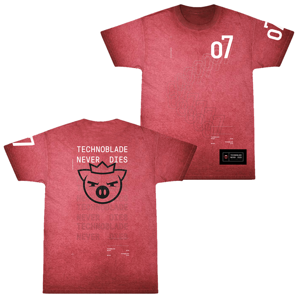 Technoblade Merch TB Salute T-Shirt Best Father's Day Gifts For Husband Gift for Brother Hoodie, Sweatshirt