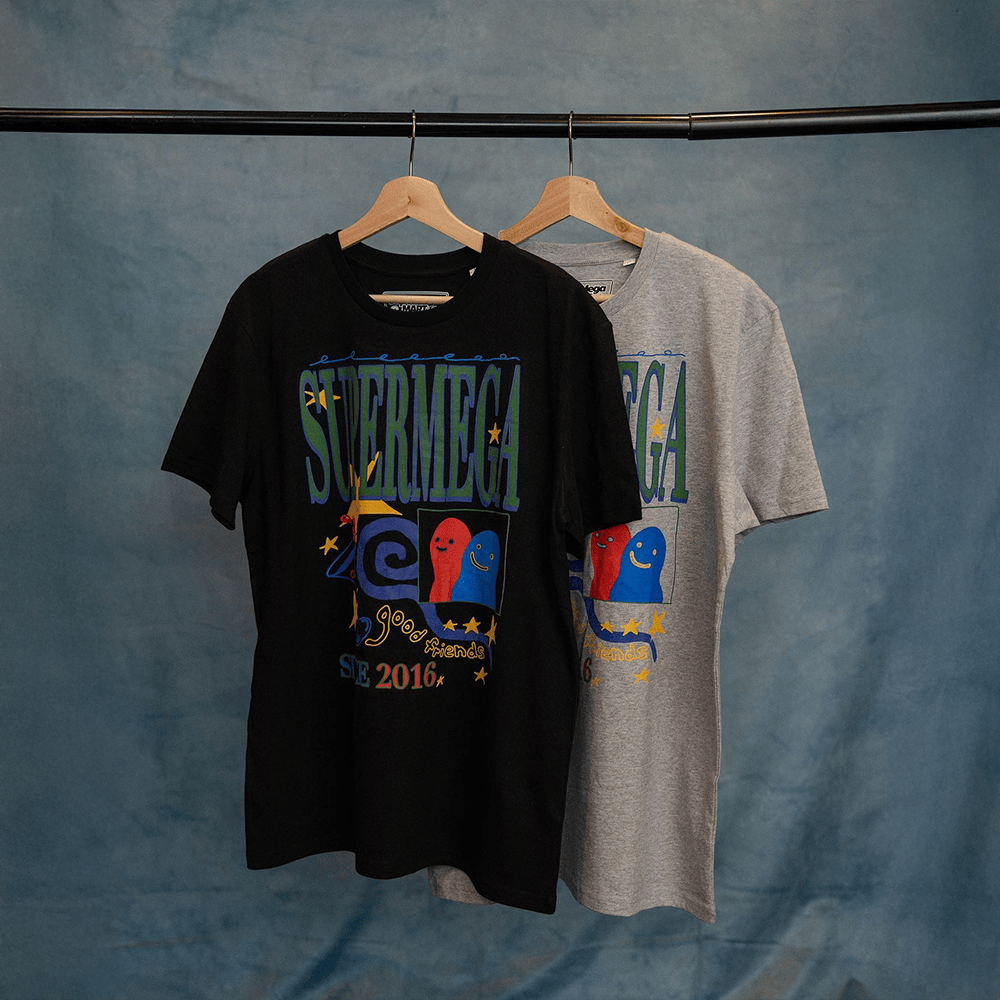 SuperMega Merch Supermega Good Friends Since 2016 T-Shirt Dad Gifts For Father's Day 2025 Hoodie, Sweatshirt