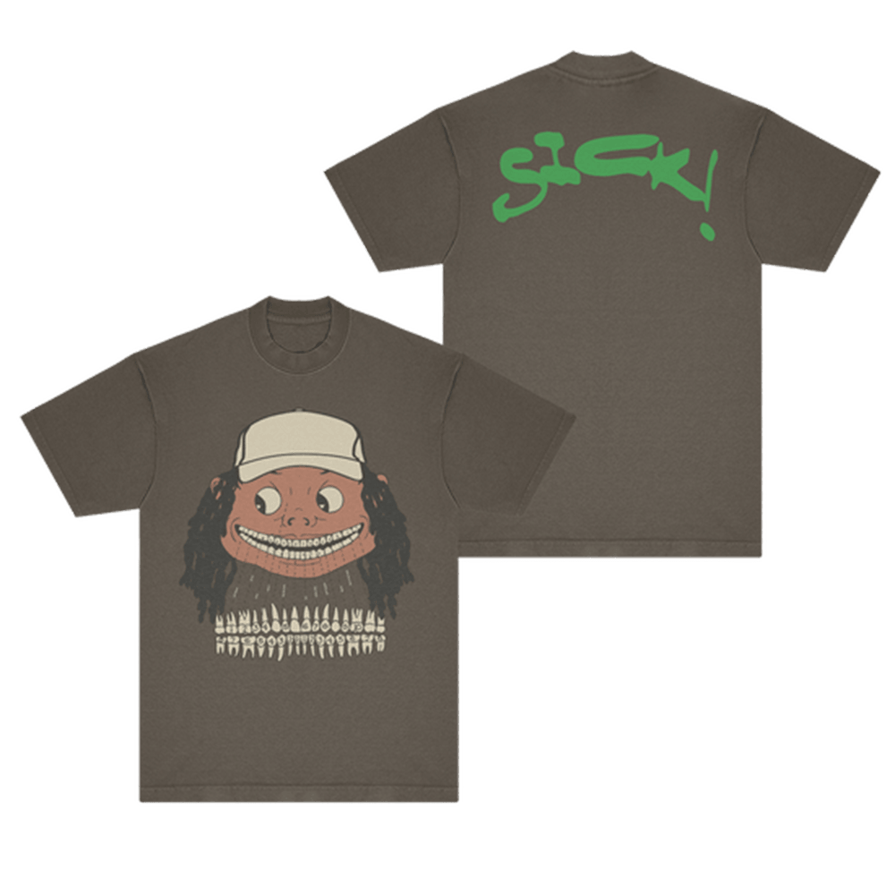 Earl Sweatshirt Merch SICK Teeth T-Shirt Best Father's Day Gifts For Husband Hoodie | CoreVibeTees.com