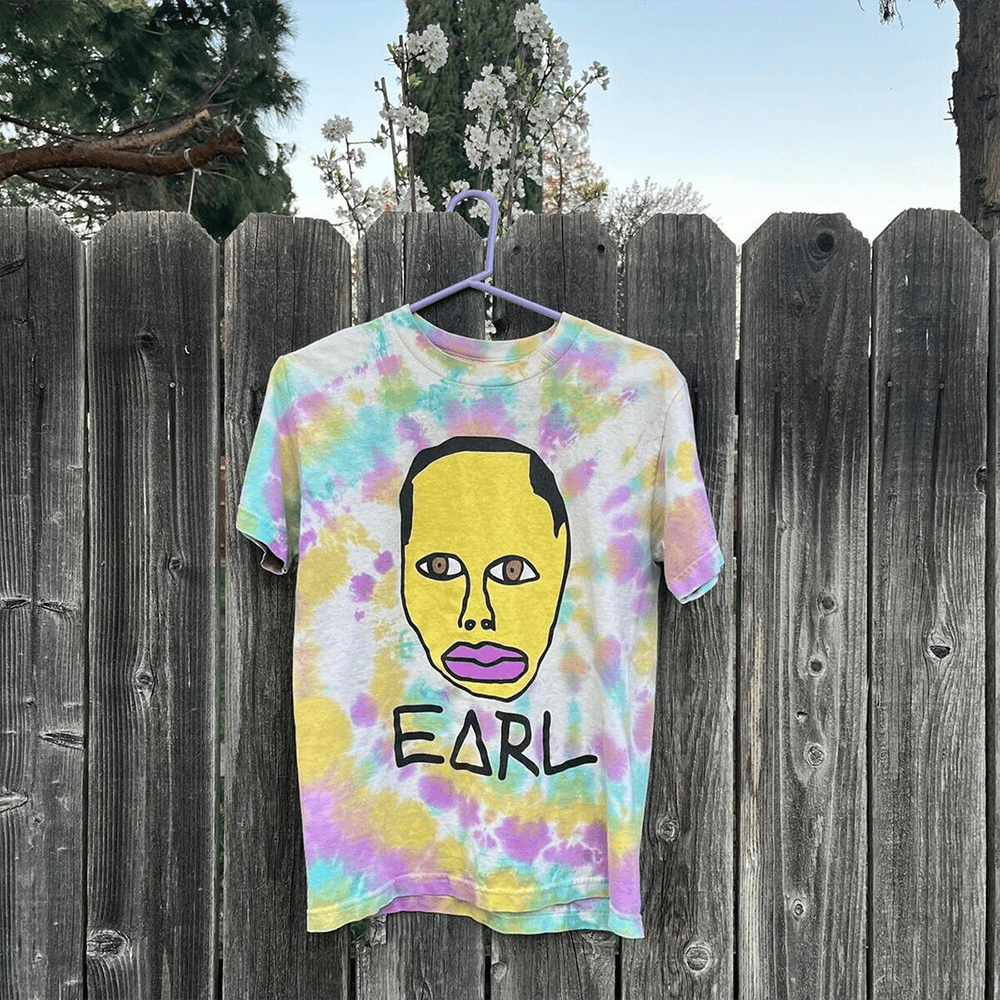 Earl Sweatshirt Merch Earl Tie Dye T-Shirt Great Mother's Day Gifts Hoodie | CoreVibeTees.com