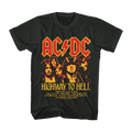 ACDC Merch Highway To Hell Tracklist T-Shirt Music Related Gifts For Guys Hoodie, Sweatshirt | CoreVibeTees.com