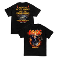 ACDC Merch Minnesota PWR Up Tour T-Shirt Gifts For Music Lovers Hoodie, Sweatshirt | CoreVibeTees.com
