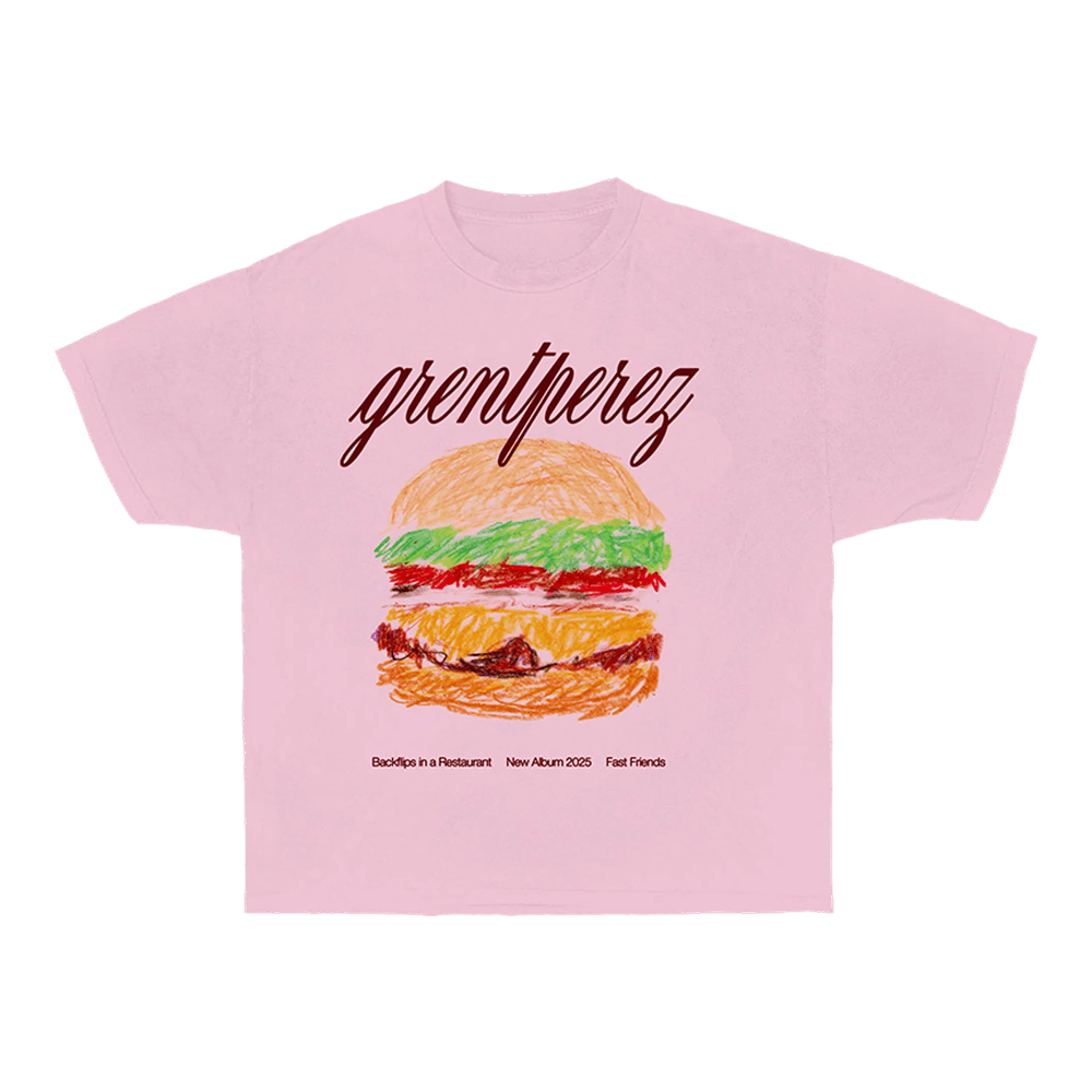 Grentperez Pink Cheeseburger Shirt Fun Music Merch Shirt Gift For Girlfriend With Humor Hoodie, Sweatshirt | CoreVibeTees.com