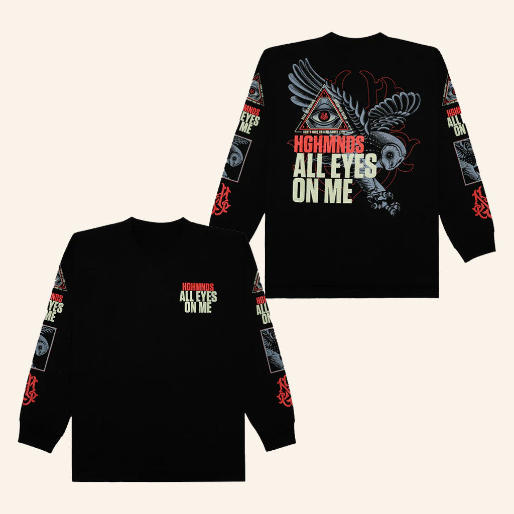 Hghmnds Merch All Eyes Long Sleeves T-Shirt Gifts For Boyfriend Hoodie, Sweatshirt | CoreVibeTees.com