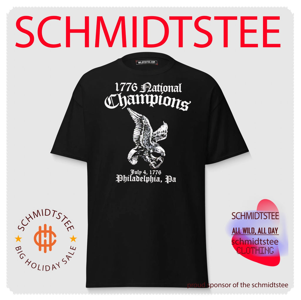1776 National Champions July 4 1776 Philedelphia PA graphic shirt