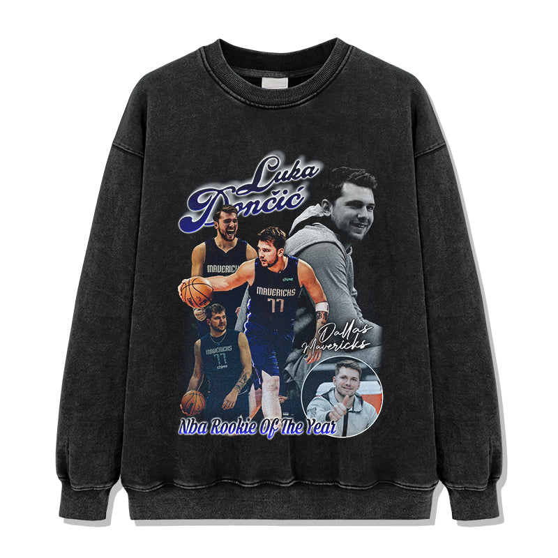 Luka DonÄiÄ‡ Sweatshirt NBA 2024 Style001 T-Shirts, Hoodie | CoreVibeTees.com (Image 3)