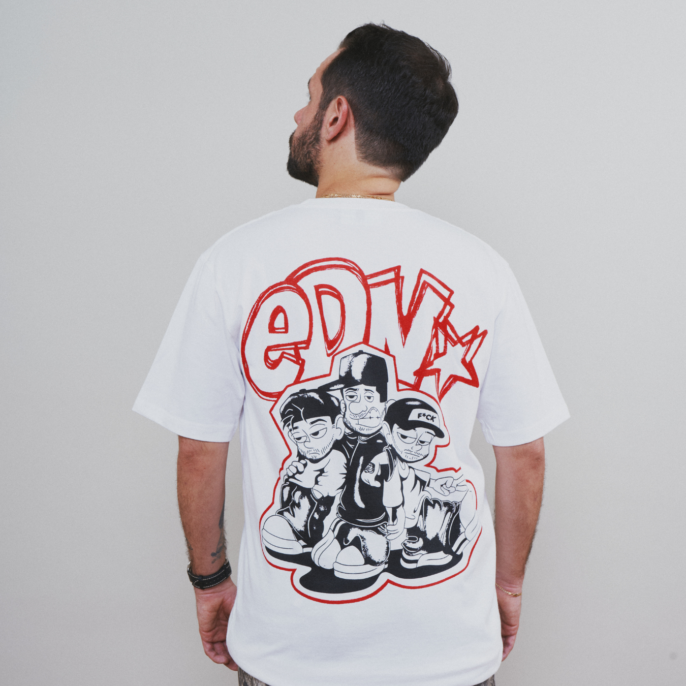 Escuela De Nada - Bound White Tee Hoodie, Sweatshirt | CoreVibeTees.com (Image 3)