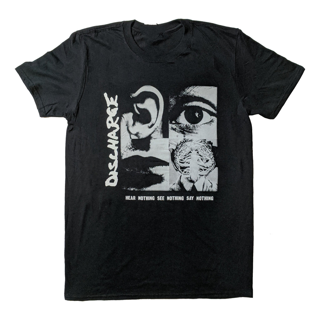 Discharge - Hear Nothing t-shirt Hoodie, Sweatshirt | CoreVibeTees.com