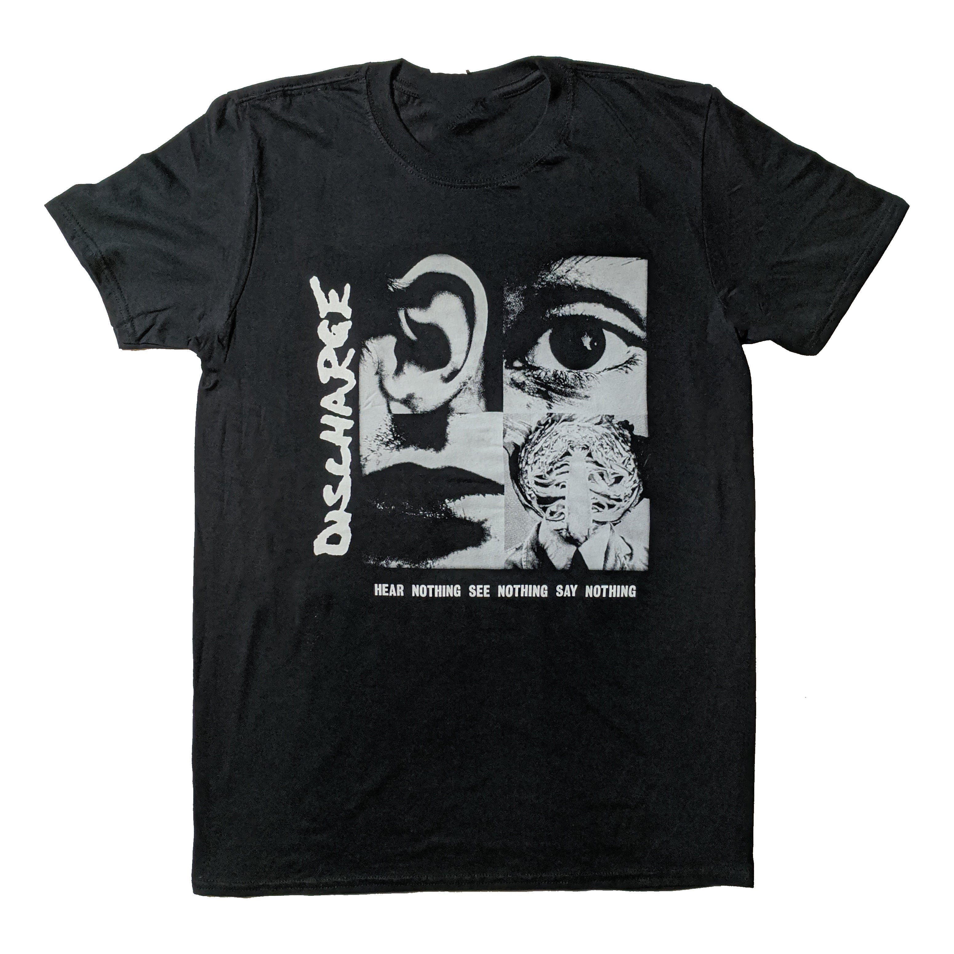 Discharge - Hear Nothing t-shirt Hoodie, Sweatshirt | CoreVibeTees.com