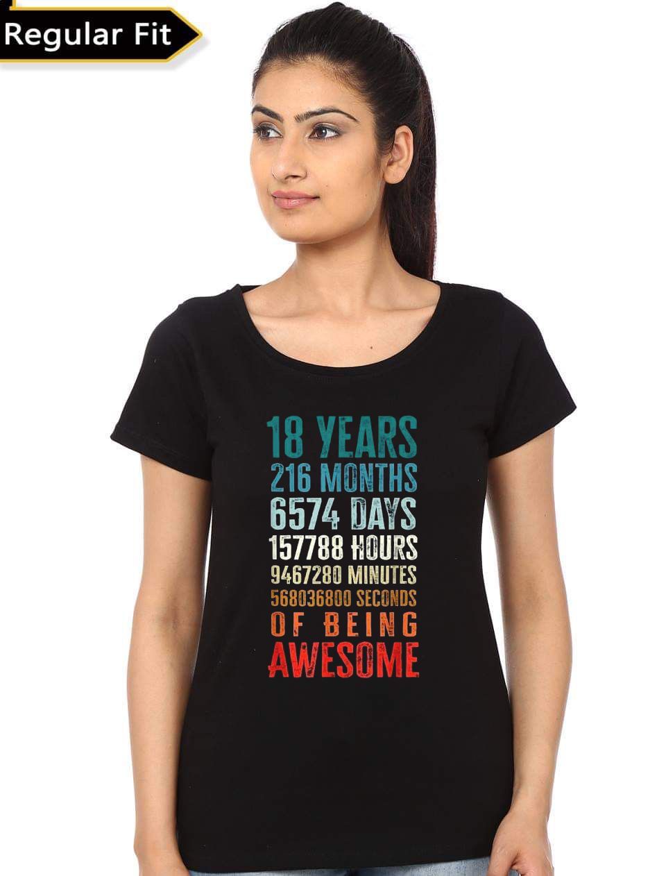 18 Years Of Beign Awesome Birthday T-Shirt Hoodie, Sweatshirt | CoreVibeTees.com