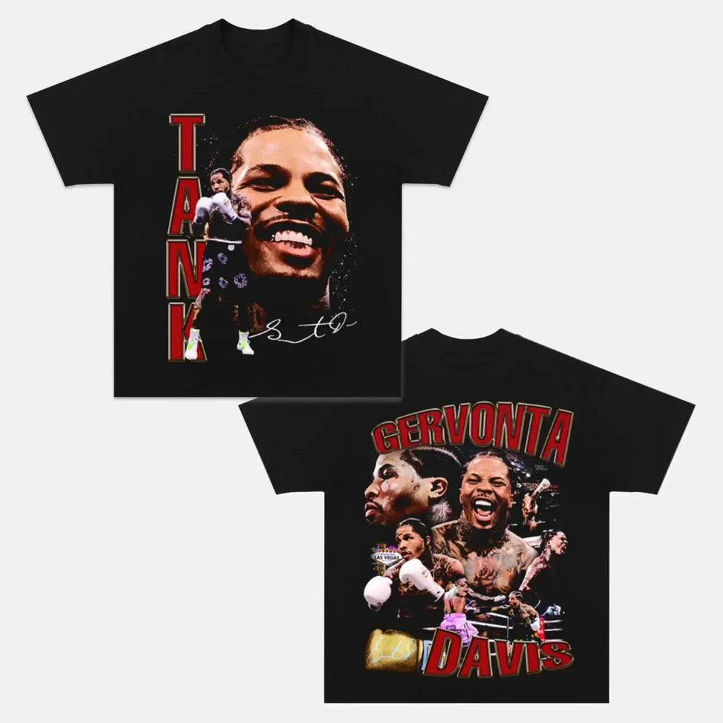 Tank Gervonta Davis Back Design TEE Hoodie, Sweatshirt | CoreVibeTees.com (Image 1)