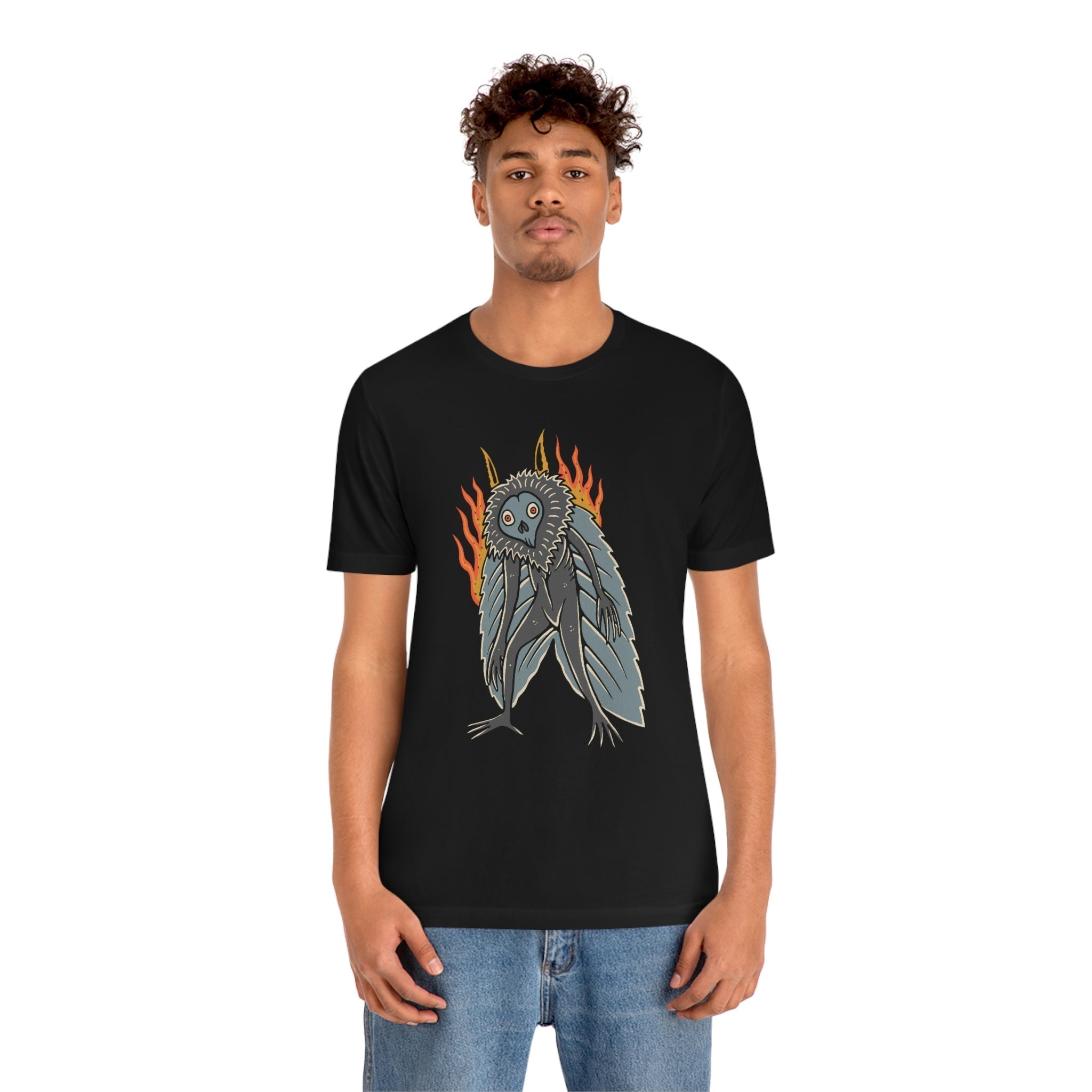Mothman Tee Hoodie, Sweatshirt | CoreVibeTees.com (Image 3)