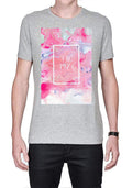 The 1975 Grey Melange Half Sleeve T-Shirt Hoodie, Sweatshirt | CoreVibeTees.com