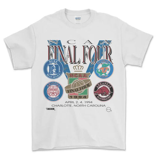 1994 NCCA Final Four T-Shirt, graphic vintage sports tees for men