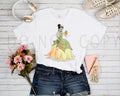 OUTFIT RUN 4-ZOMBIE PRINCESS TIANA TEE Hoodie, Sweatshirt | CoreVibeTees.com (Image 1)