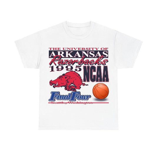 1995 NCAA Final Tour the University of Arkansas Razobacks Tee, Sport Shirt, Graphic Shirt for Women, for Men gifts