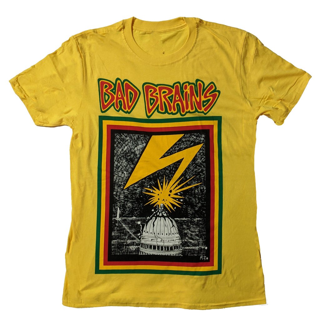 Bad Brains - Capitol (yellow) t-shirt Hoodie, Sweatshirt | CoreVibeTees.com
