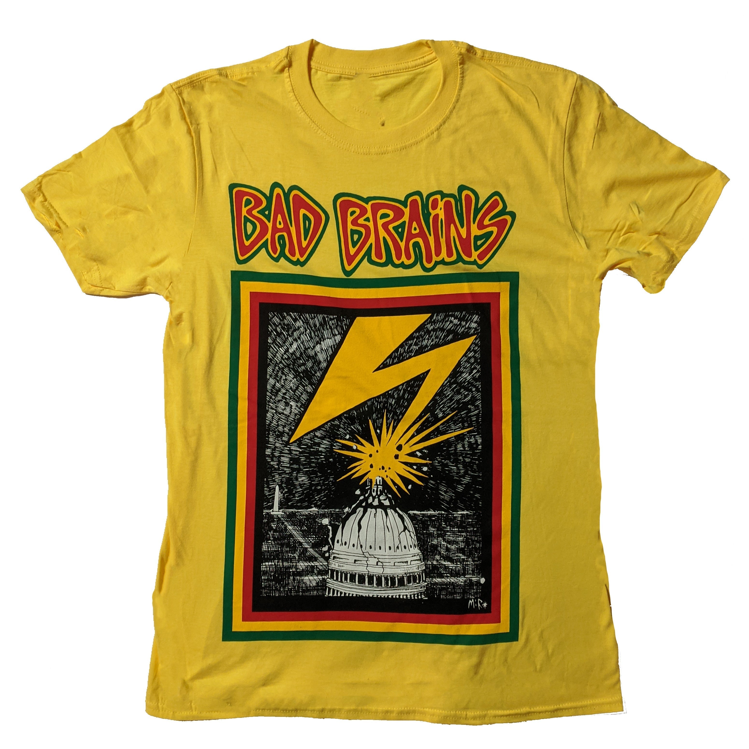 Bad Brains - Capitol (yellow) t-shirt Hoodie, Sweatshirt | CoreVibeTees.com