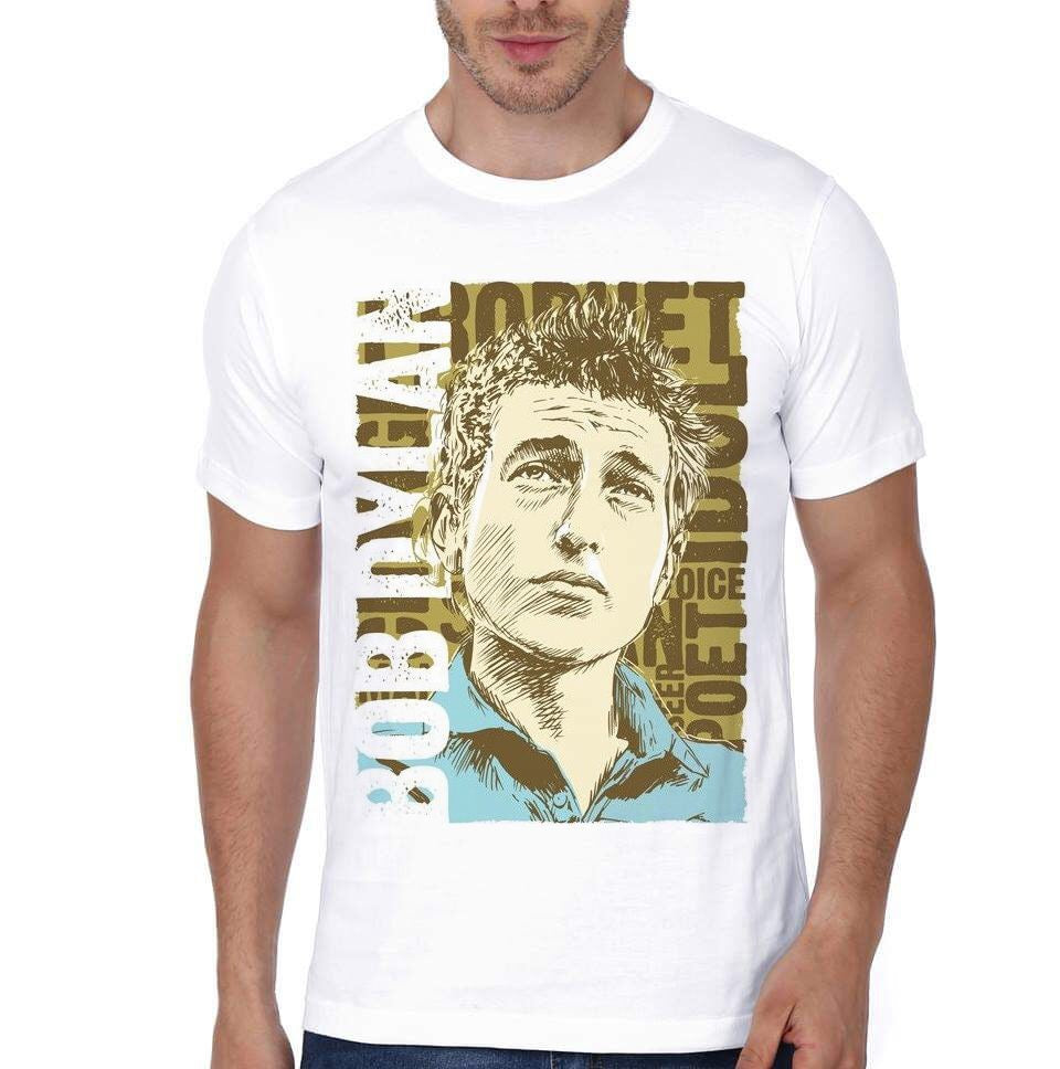 Bob Dylan White T-Shirt Style001 Hoodie, Sweatshirt | CoreVibeTees.com
