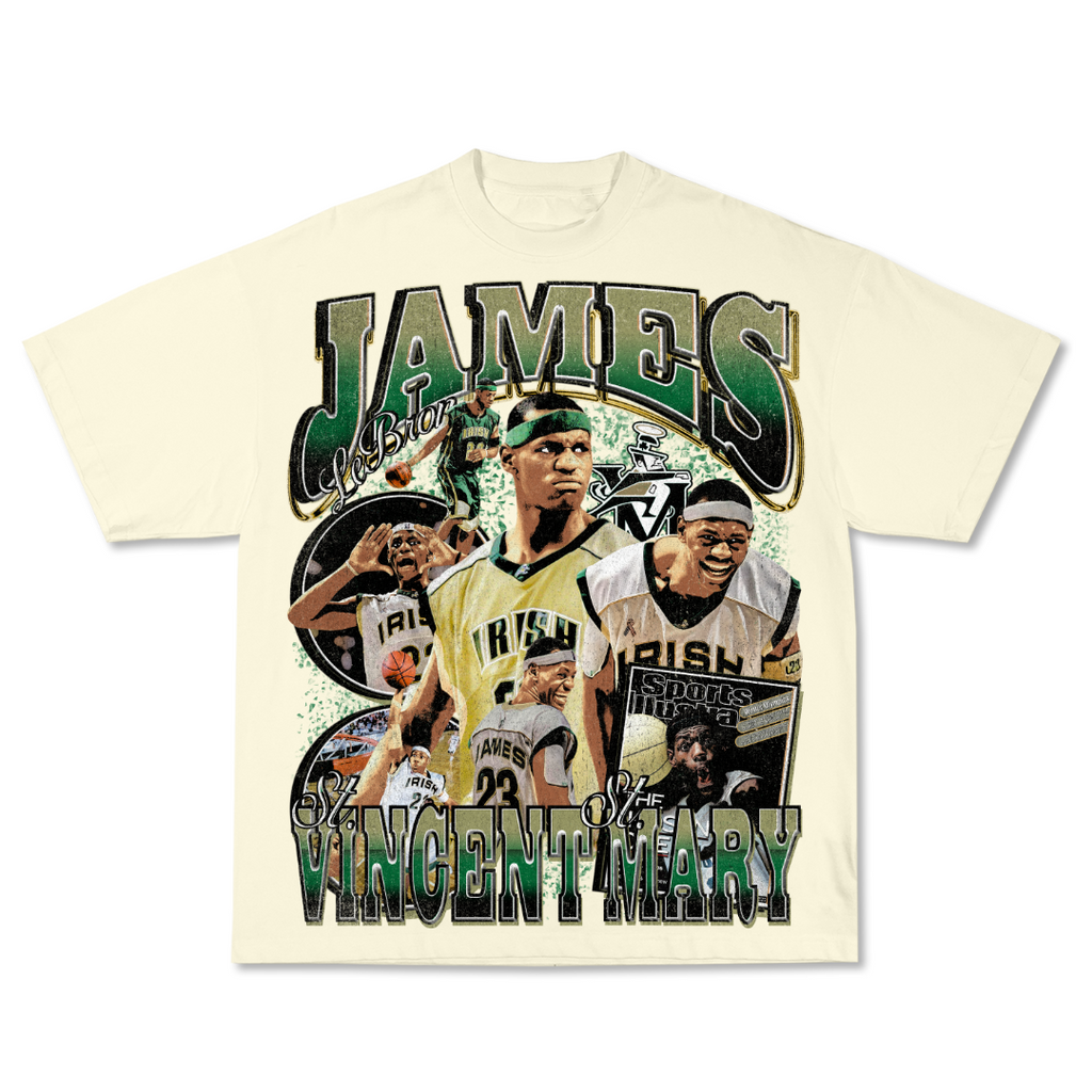 LeBron "HS" Tee Hoodie, Sweatshirt | CoreVibeTees.com (Image 1)