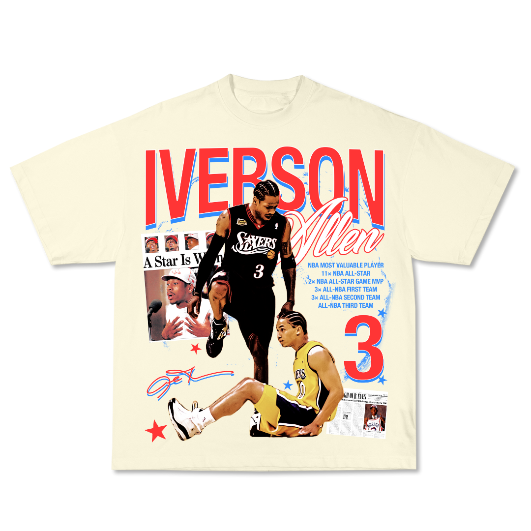 Iverson "Stepover" Tee Hoodie, Sweatshirt | CoreVibeTees.com (Image 2)