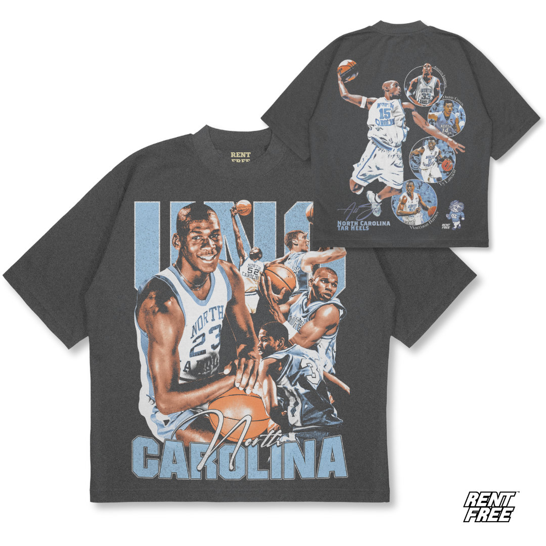 UNC All Stars Tee Hoodie, Sweatshirt | CoreVibeTees.com (Image 1)