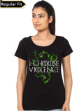 I Choose Violence Black T-Shirt Hoodie, Sweatshirt | CoreVibeTees.com