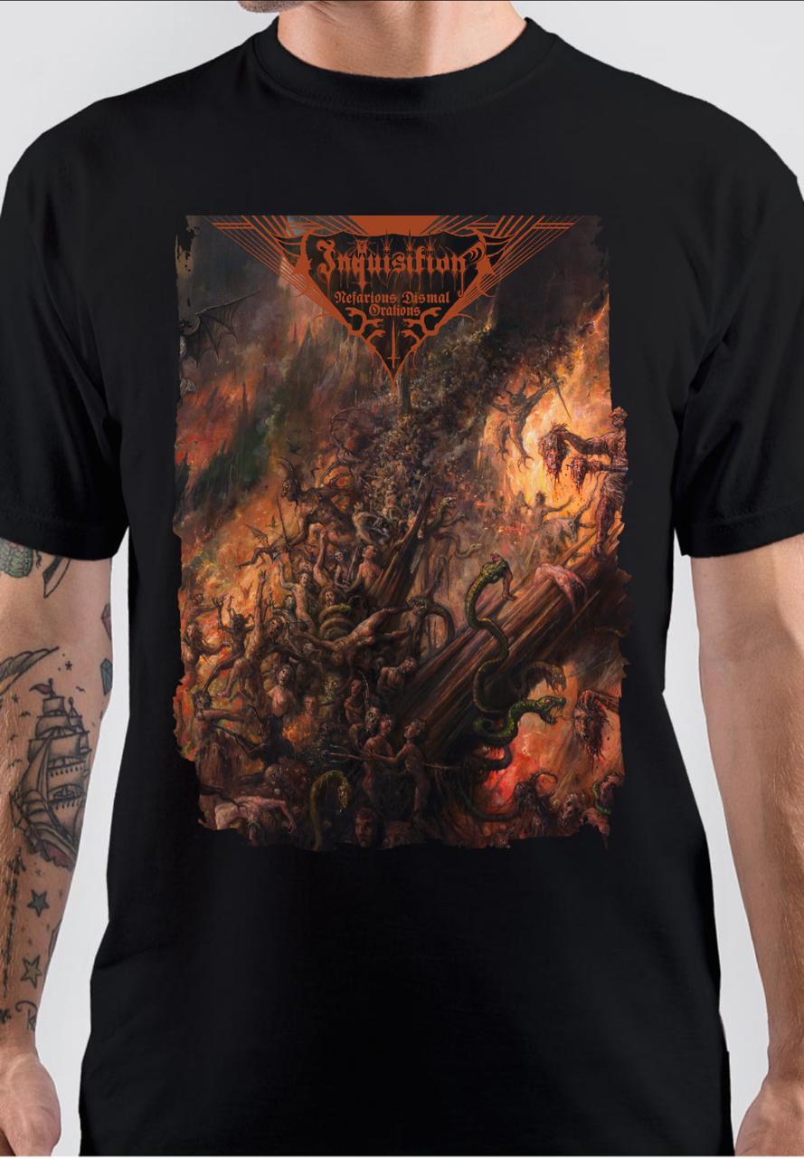 Inquisition Band T-Shirt Style001 Hoodie, Sweatshirt | CoreVibeTees.com