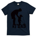 #1 Dad Golfing Golf Fathers Day Father Son Tee T-Shirt Hoodie, Sweatshirt | CoreVibeTees.com