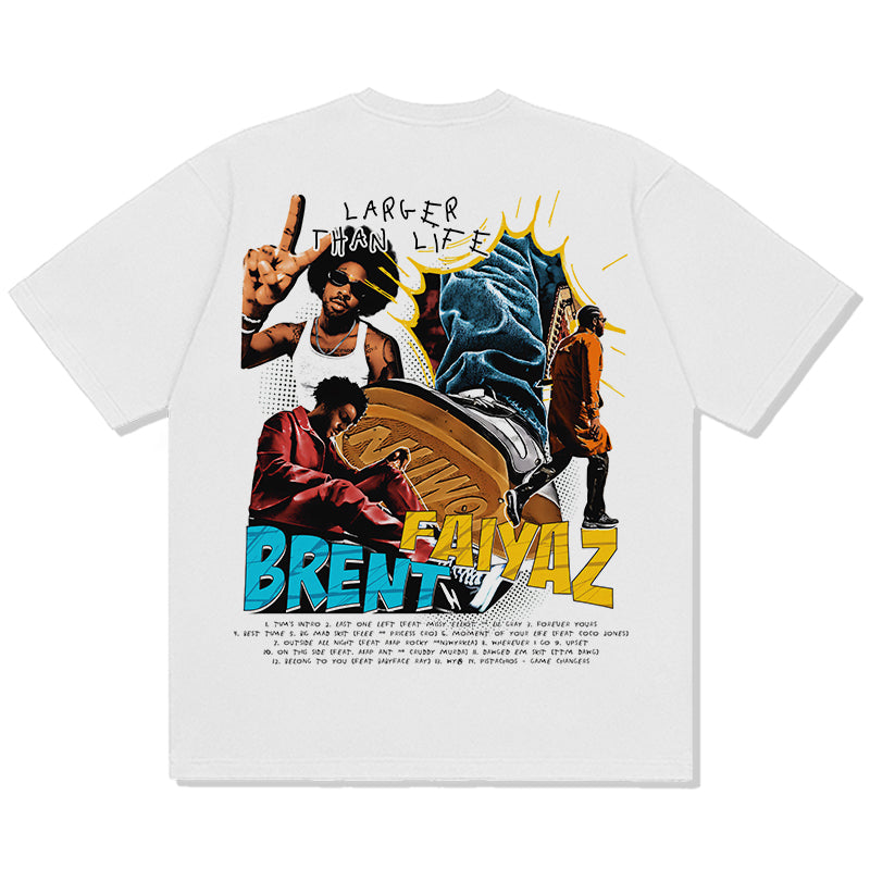 Larger than Life By Brent Faiyaz Sweatshirt T-Shirts, Hoodie | CoreVibeTees.com (Image 4)
