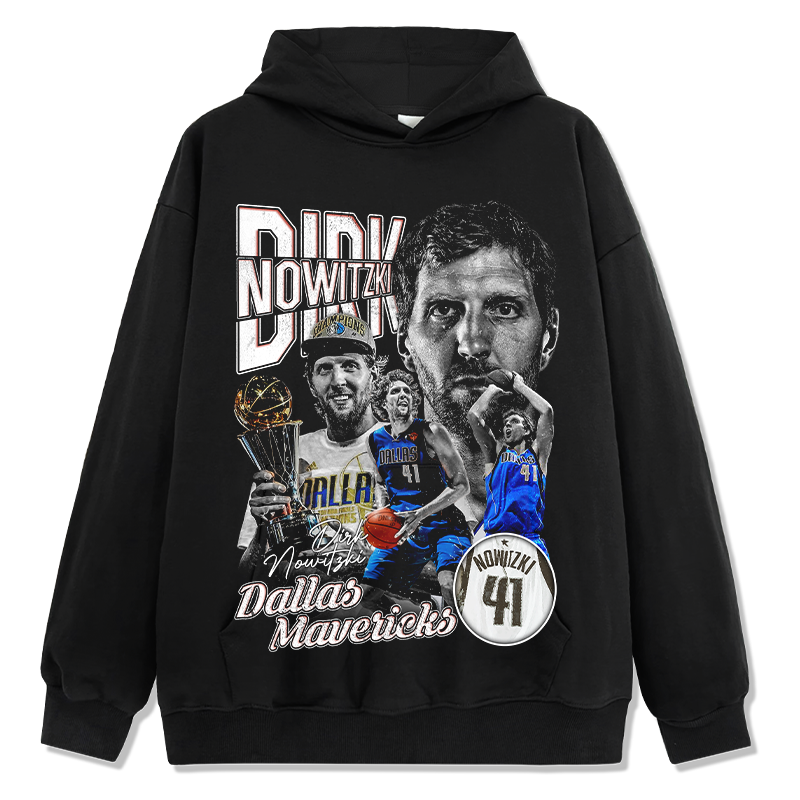 Dirk Nowitzki HOODIE NBA 2024 T-Shirts, Sweatshirt | CoreVibeTees.com (Image 1)