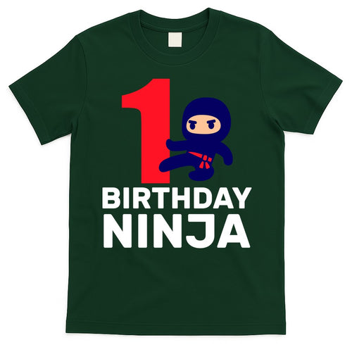 1st Birthday Ninja T-Shirt Hoodie, Sweatshirt | CoreVibeTees.com
