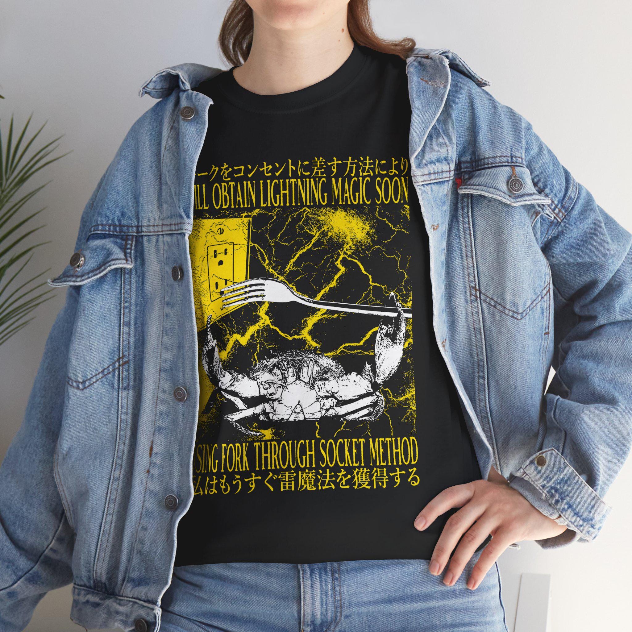 Obtain Lightning Magic Soon Vintage Japanese Crab Unisex T-shirt, Sweatshirt, Hoodie (3)