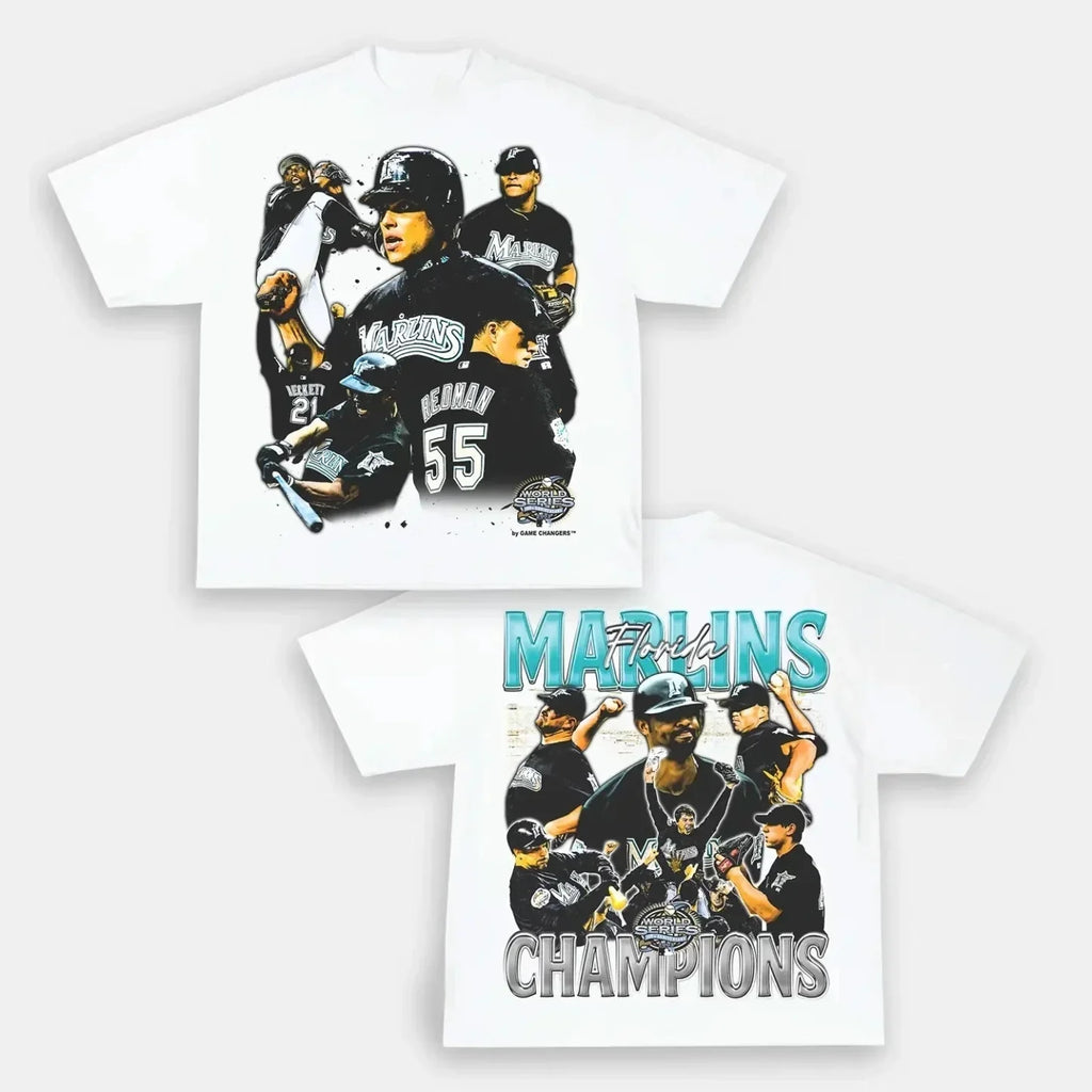 Marlins Back Design TEE Hoodie, Sweatshirt | CoreVibeTees.com (Image 2)