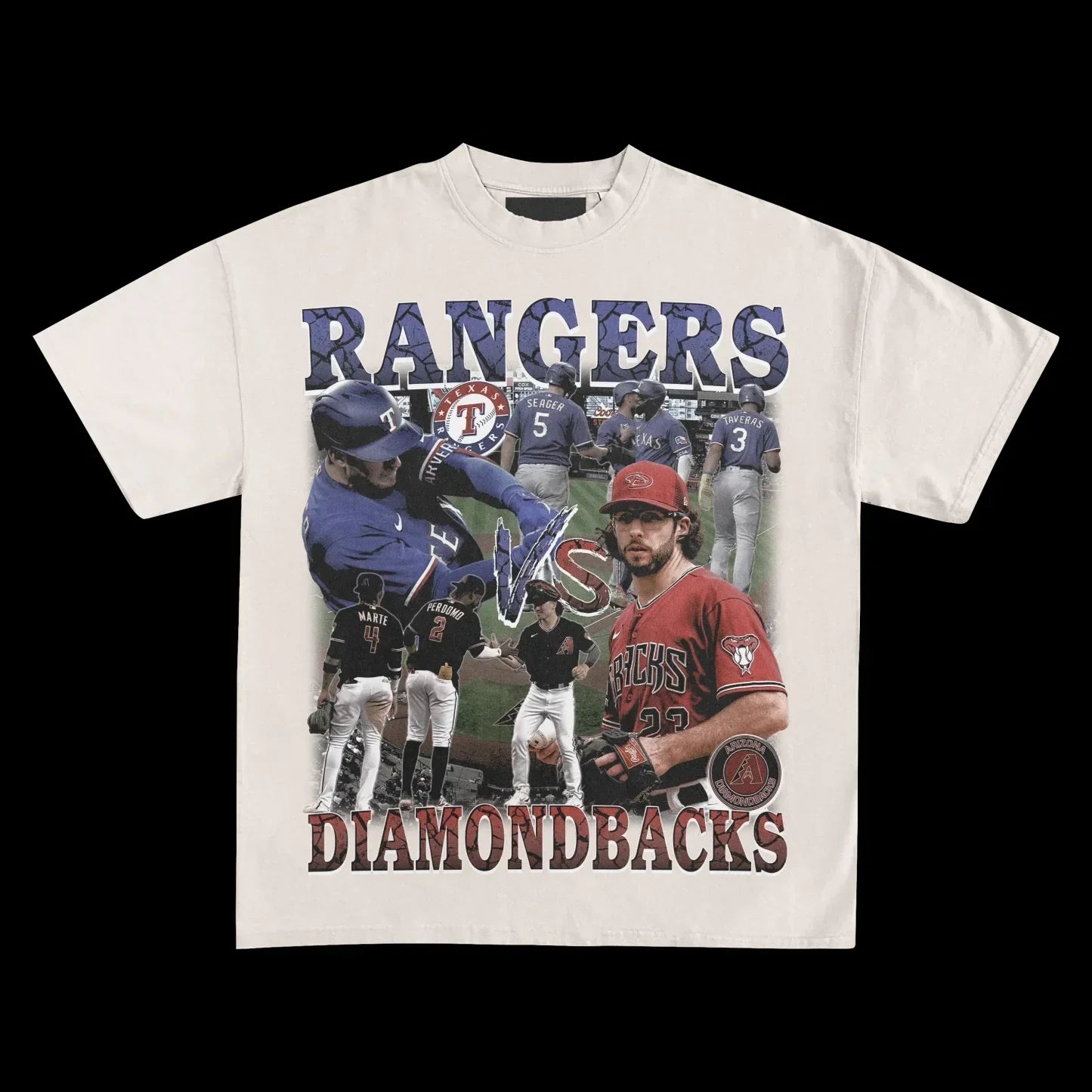 Rangers Vs Diamondbacks TEE Hoodie, Sweatshirt | CoreVibeTees.com (Image 3)