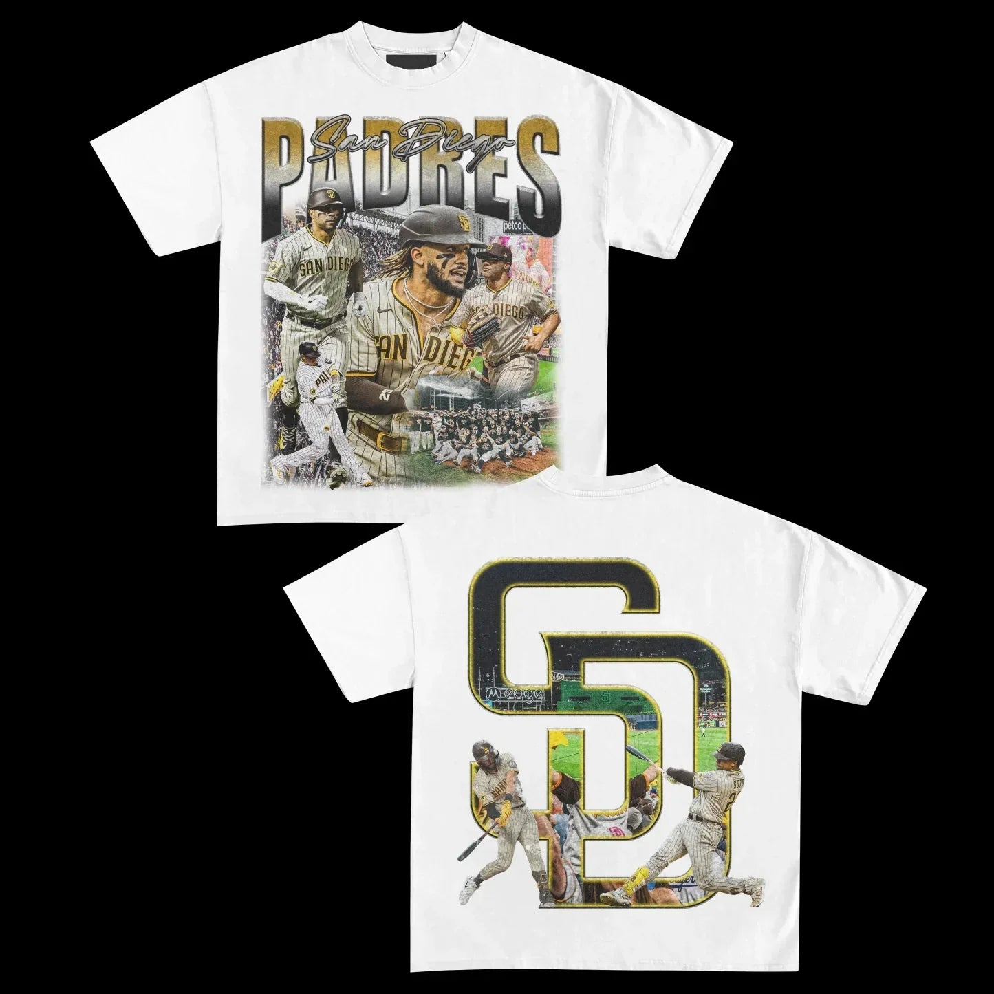 San Diego Padres Back Design TEE Hoodie, Sweatshirt | CoreVibeTees.com (Image 2)
