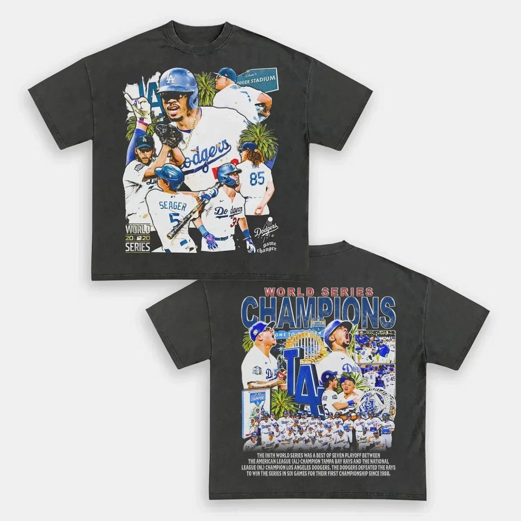 Dodgers Back Design TEE Style001 Hoodie, Sweatshirt | CoreVibeTees.com (Image 3)