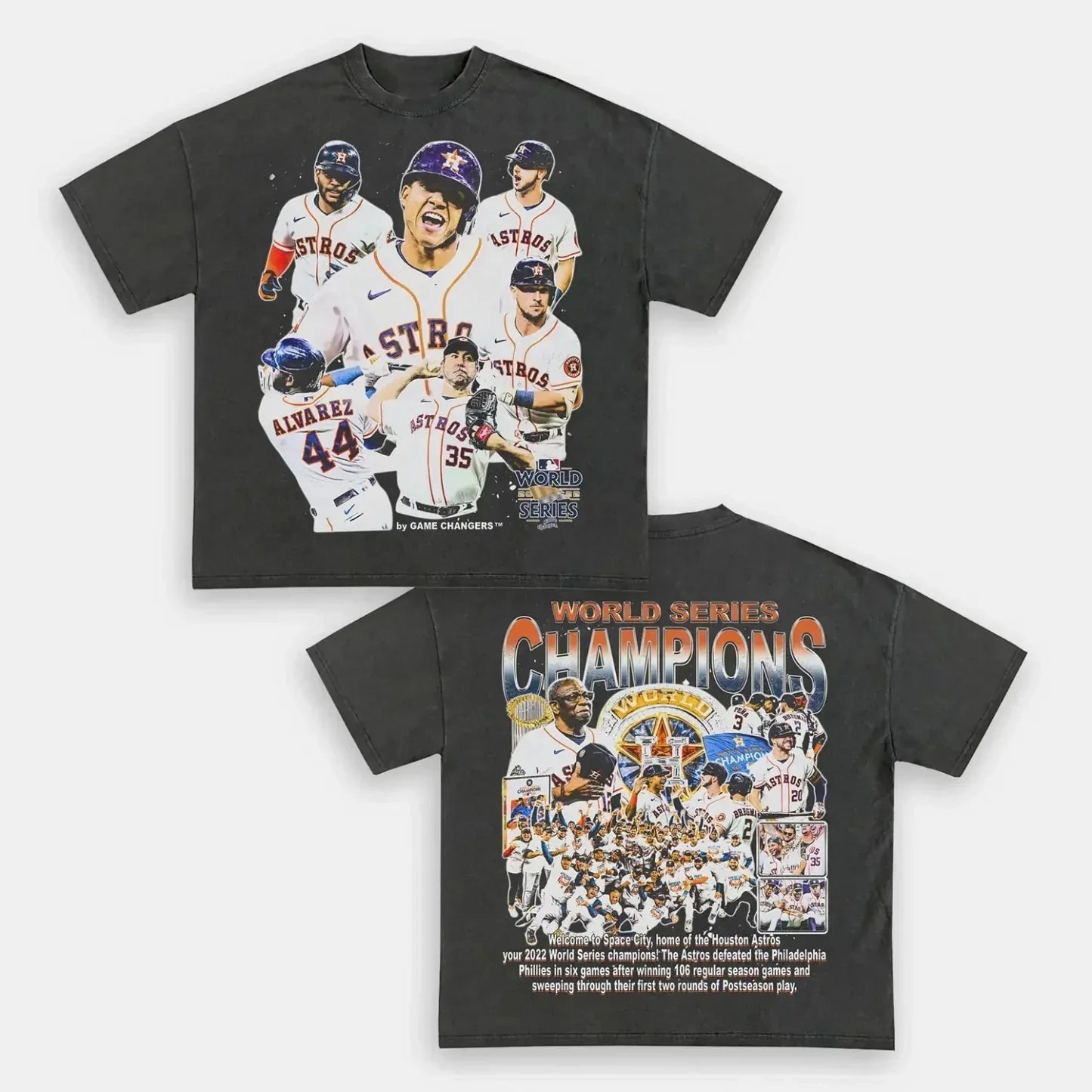 Astros Back Design TEE Hoodie, Sweatshirt | CoreVibeTees.com (Image 3)