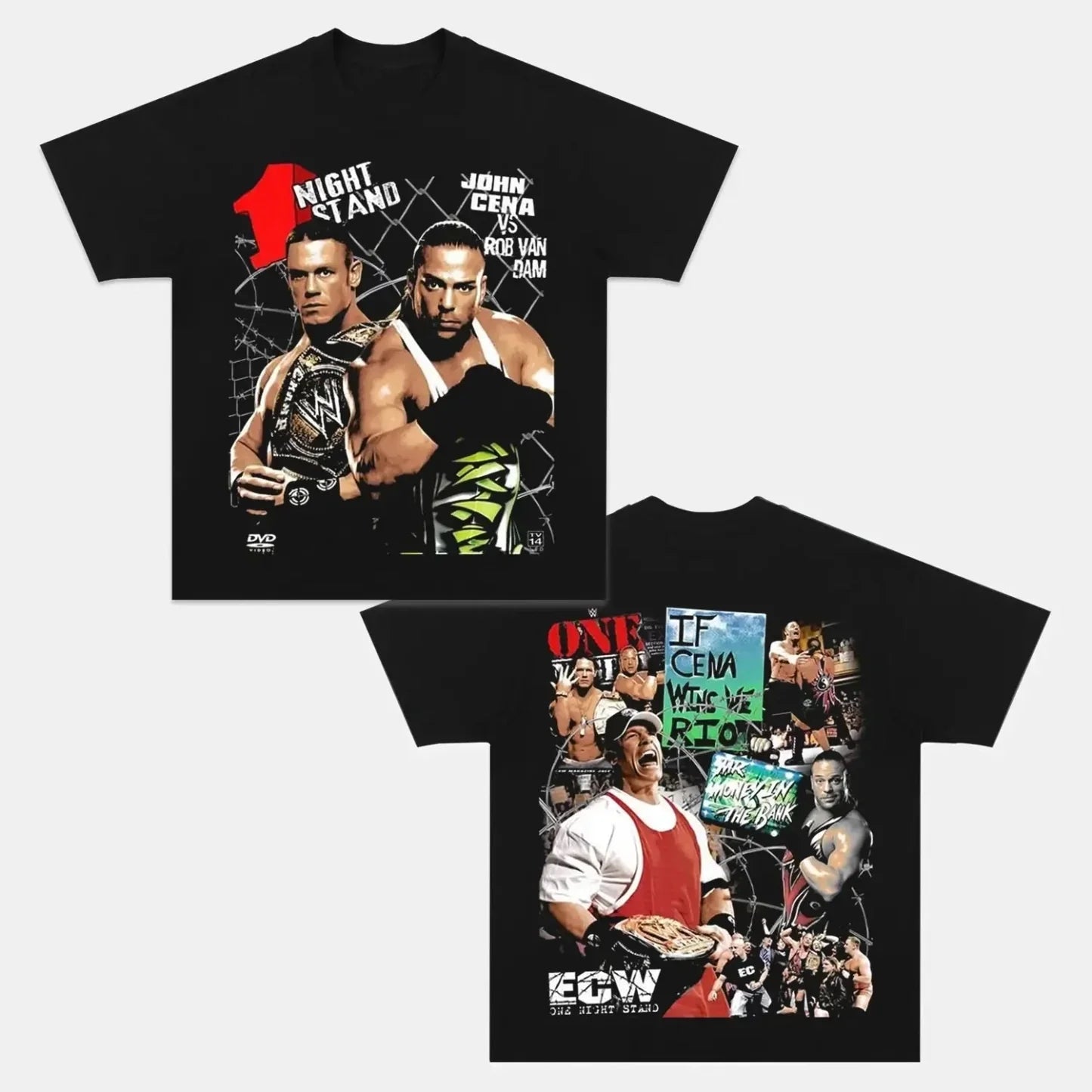 ECW One Night Stand Back Design TEE Hoodie, Sweatshirt | CoreVibeTees.com (Image 1)