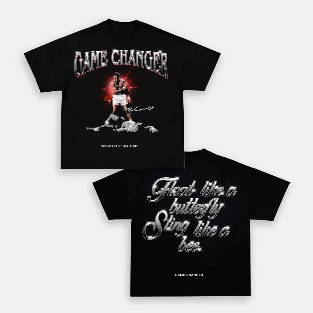 Muhammad Ali Back Design TEE Hoodie, Sweatshirt | CoreVibeTees.com (Image 1)
