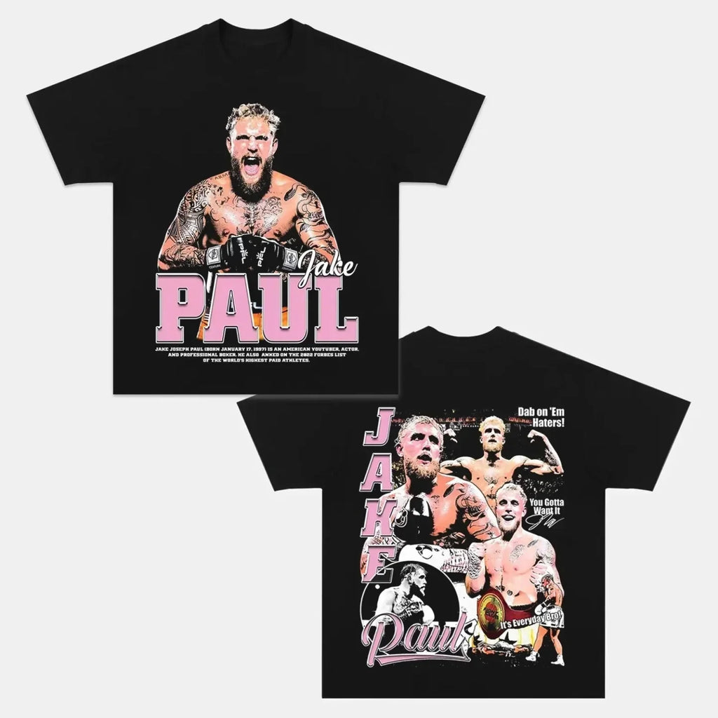 Jake Paul Back Design TEE Hoodie, Sweatshirt | CoreVibeTees.com (Image 1)