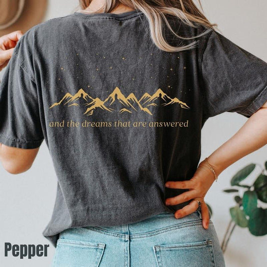 2 Slide Design, ACOTAR Velaris Merch, The Night Court T-Shirt, A Court Of Thorn And Roses Shirts, SJM, Illyrians Of The Night Court Tshirt